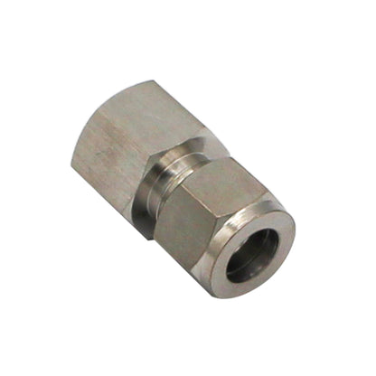 Stainless Steel Fitting - 1/2" Female NPT to 1/2" Compression