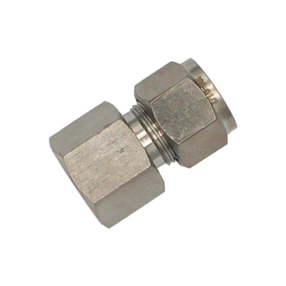 Stainless Steel Fitting - 1/2" Female NPT to 1/2" Compression