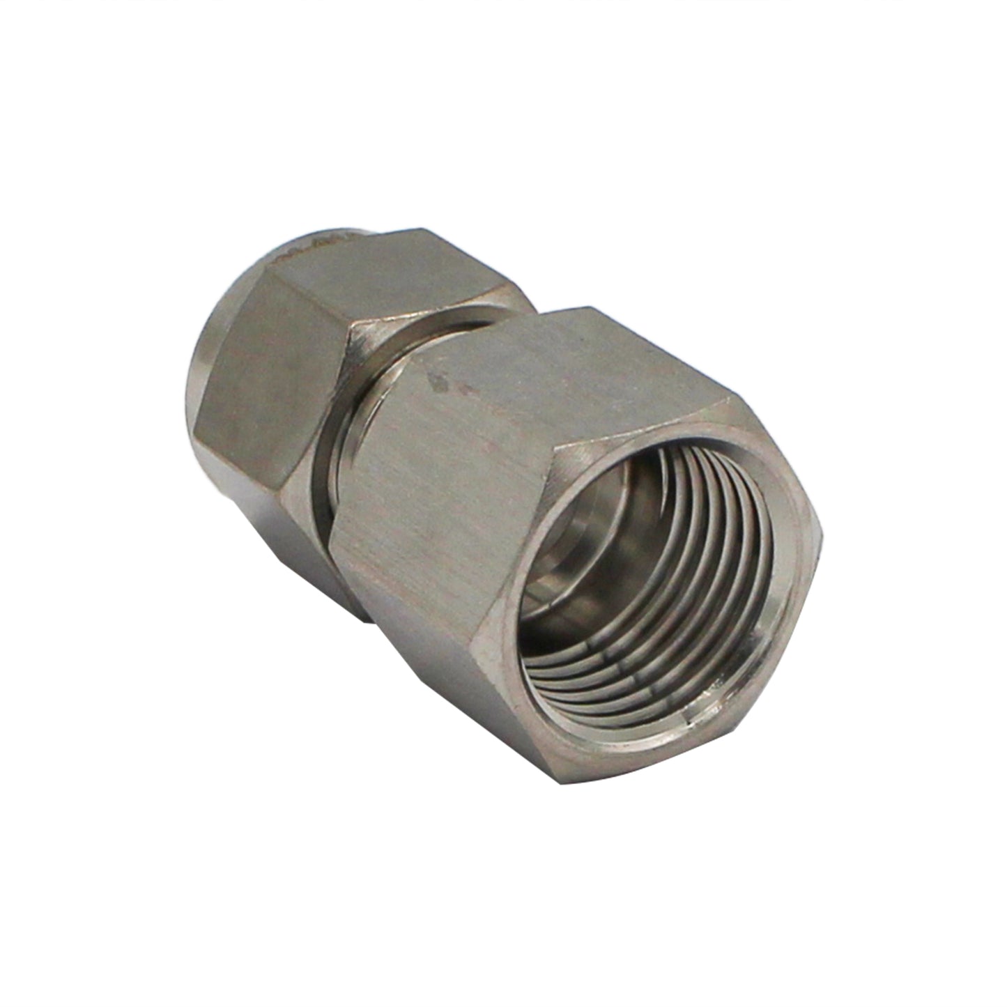 Stainless Steel Fitting - 1/2" Female NPT to 1/2" Compression