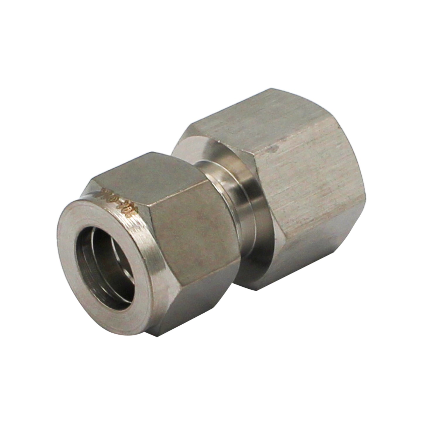 Stainless Steel Fitting - 1/2" Female NPT to 1/2" Compression