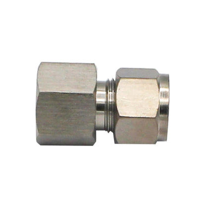 Stainless Steel Fitting - 1/2" Female NPT to 1/2" Compression