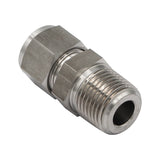Stainless Steel Fitting - 1/2" Male NPT to 1/2" Compression