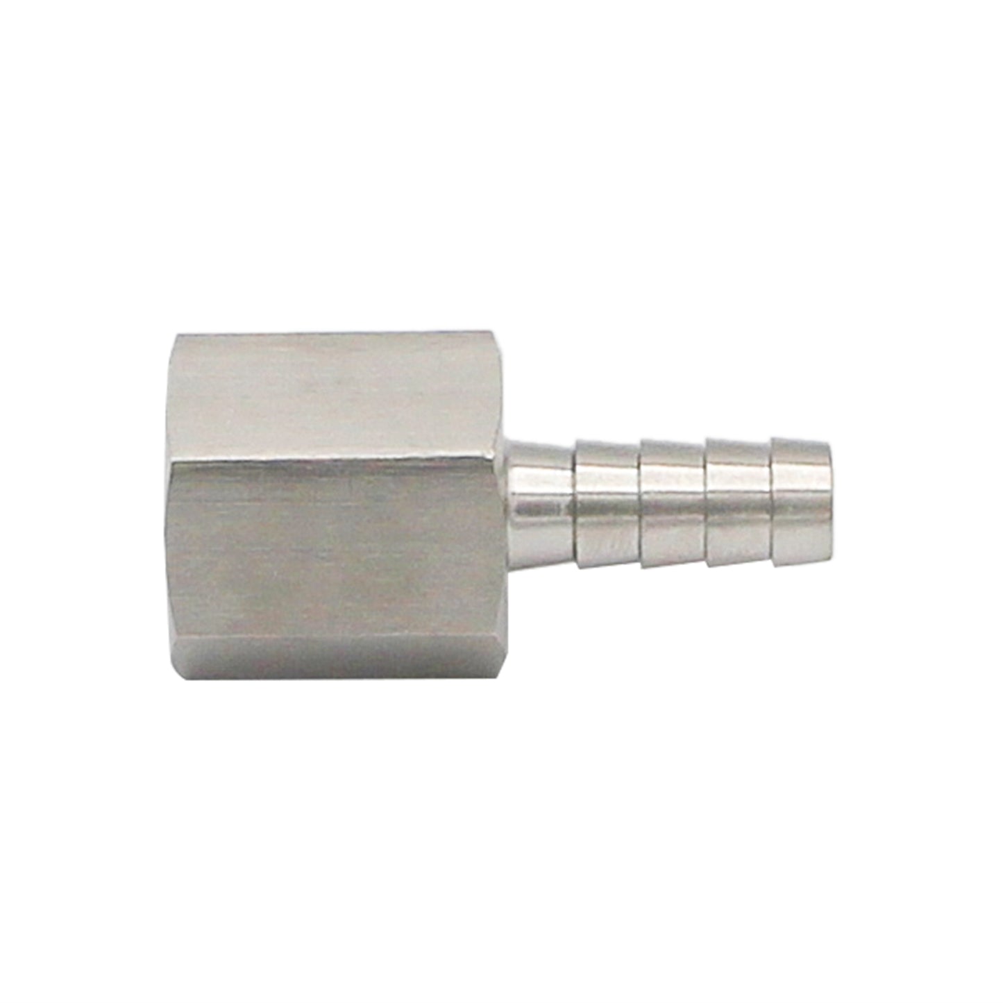 Stainless Steel Barb - 1/2" Female NPT to 3/8" Barb