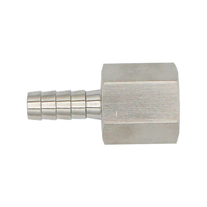 Stainless Steel Barb - 1/2" Female NPT to 3/8" Barb