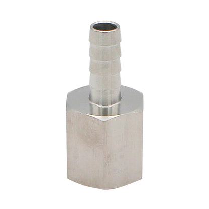 Stainless Steel Barb - 1/2" Female NPT to 3/8" Barb