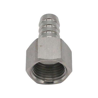 Stainless Steel Hose Barb - 1/2" Female NPT to 1/2" Barb -  Canuck Homebrew Supply, Canada