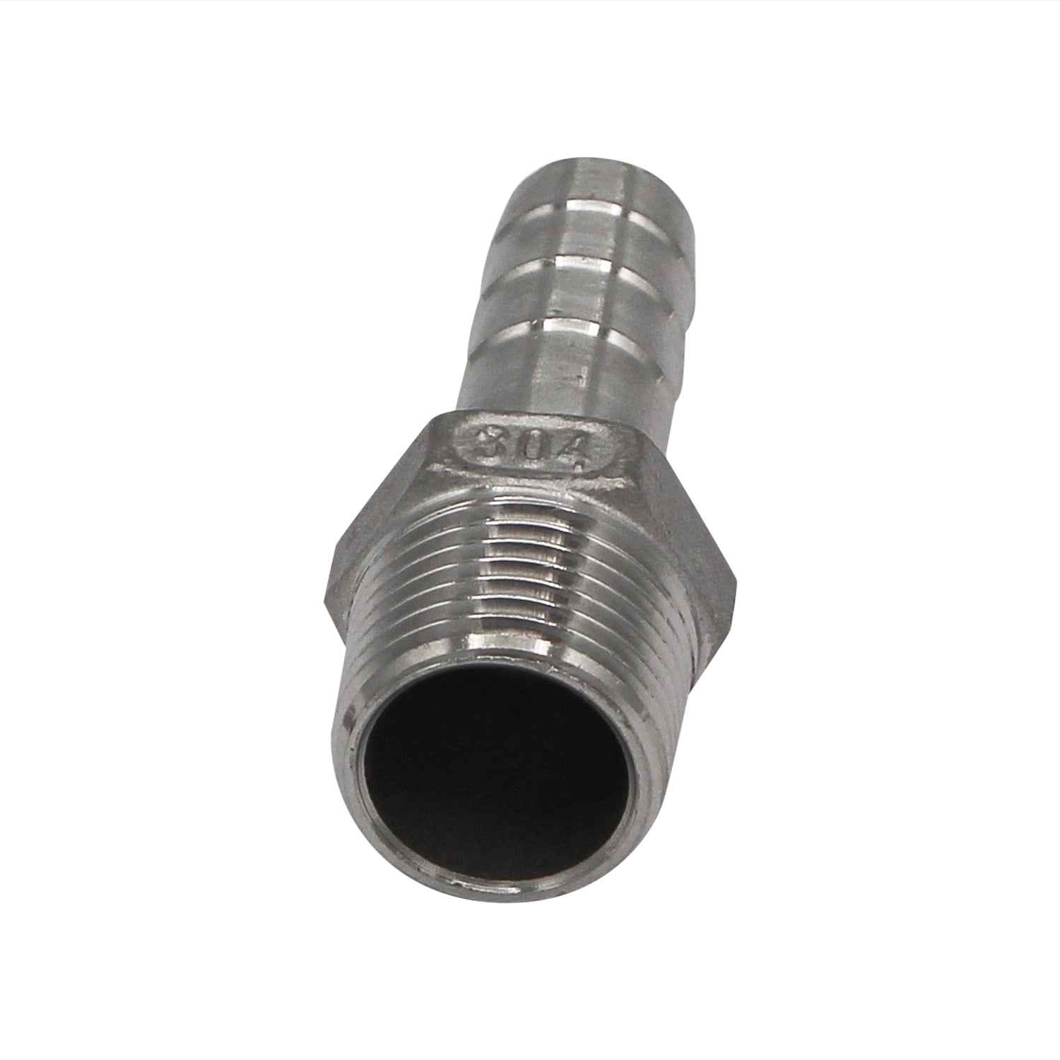 Stainless Steel Barbed Fitting - 1/2" Male NPT to 1/2" Barb -  Canuck Homebrew Supply, Canada