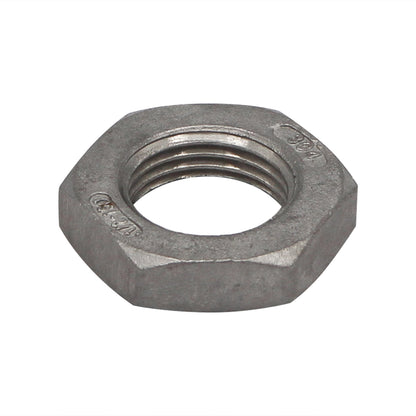 1/2" NPT Lock Nut - 304 Stainless Steel Pipe Fitting