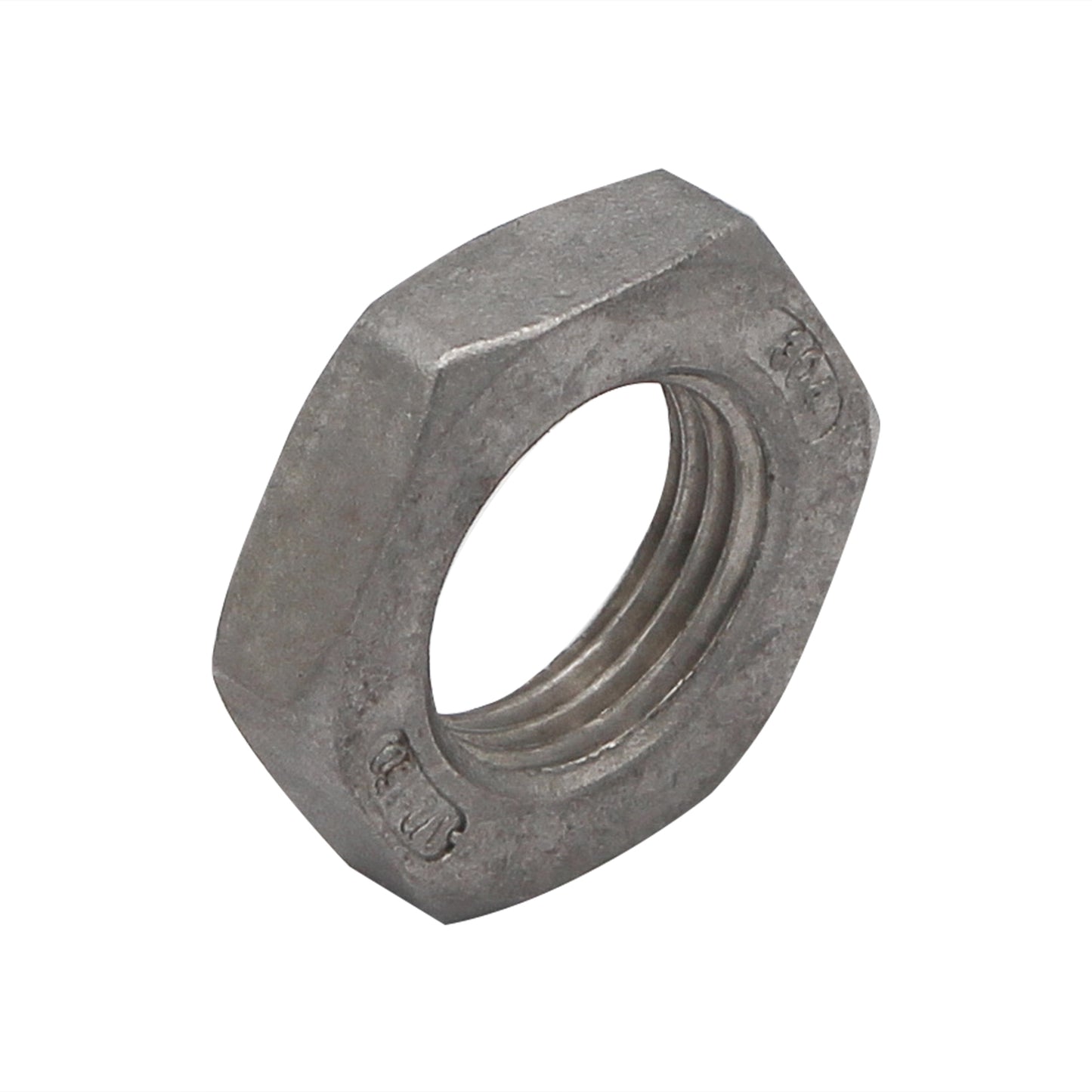 1/2" NPT Lock Nut - 304 Stainless Steel Pipe Fitting