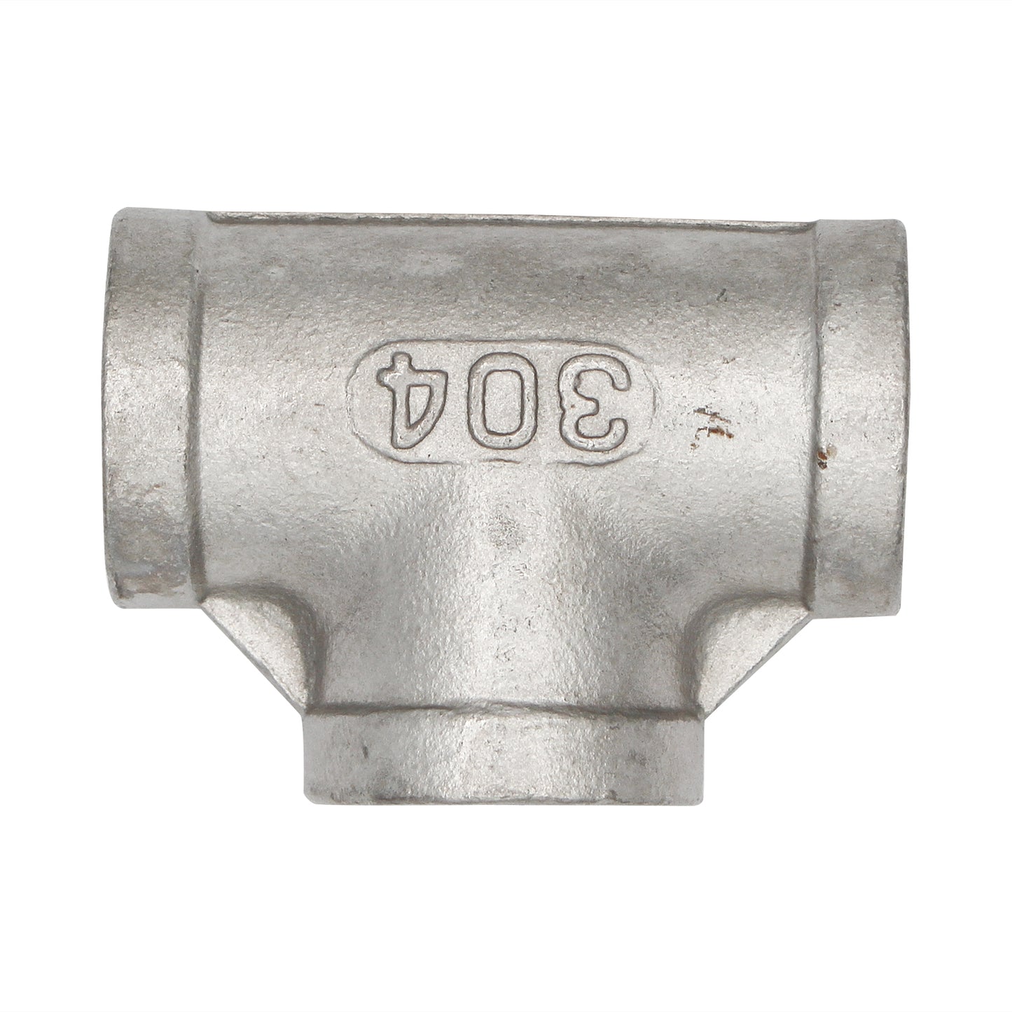 1/2" Female NPT Tee - 304 Stainless Steel Pipe Fitting