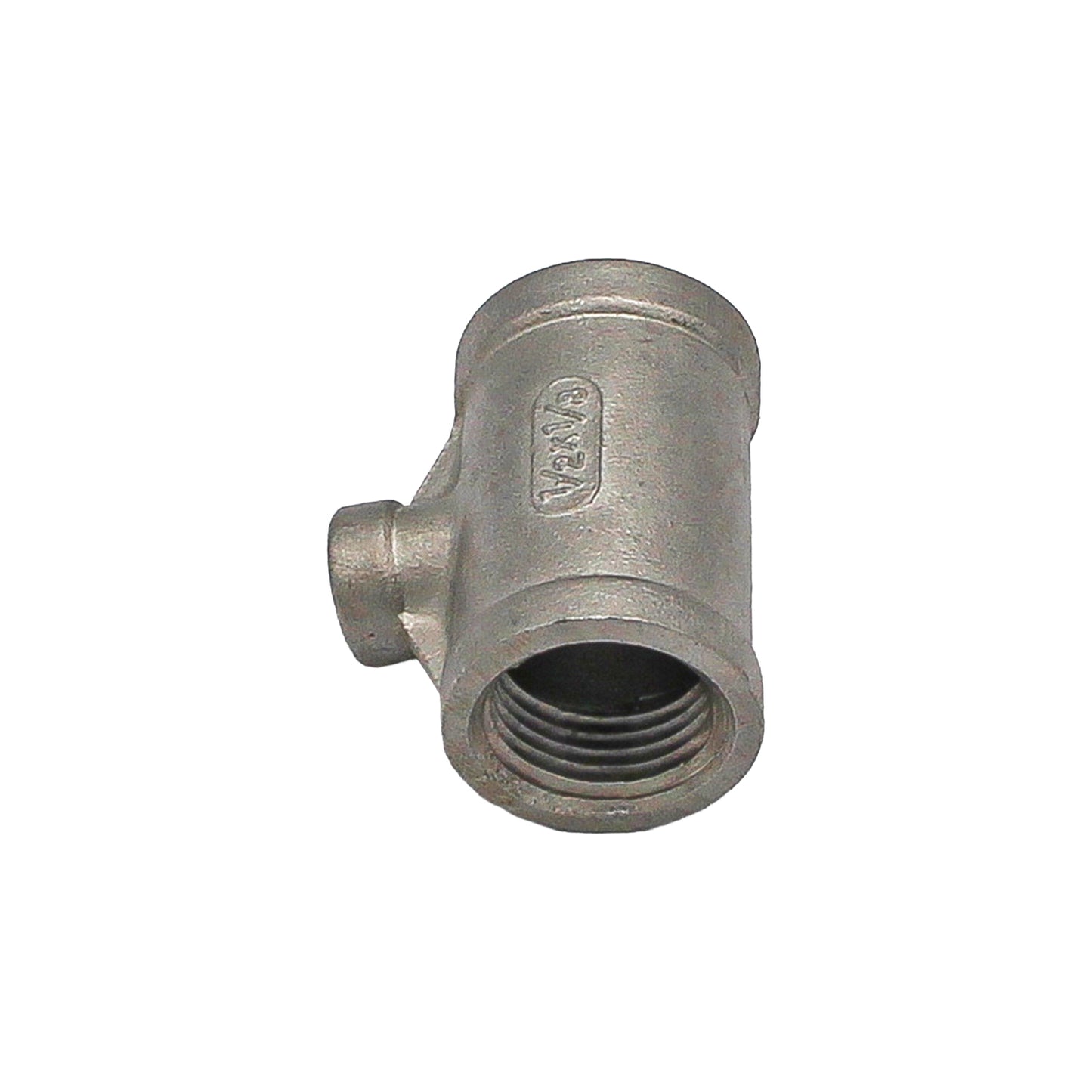 1/8" Female NPT X 1/2" Female NPT X 1/2" Female NPT Unequal Tee - 304 Stainless Steel Pipe Fitting -  Canuck Homebrew Supply, Canada