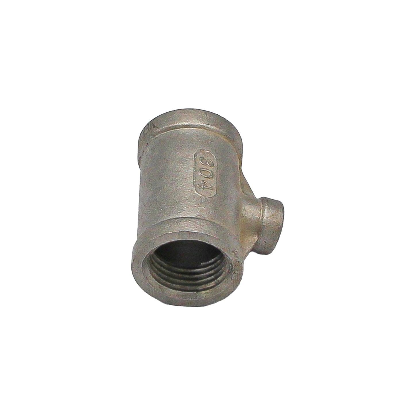 1/8" Female NPT X 1/2" Female NPT X 1/2" Female NPT Unequal Tee - 304 Stainless Steel Pipe Fitting -  Canuck Homebrew Supply, Canada