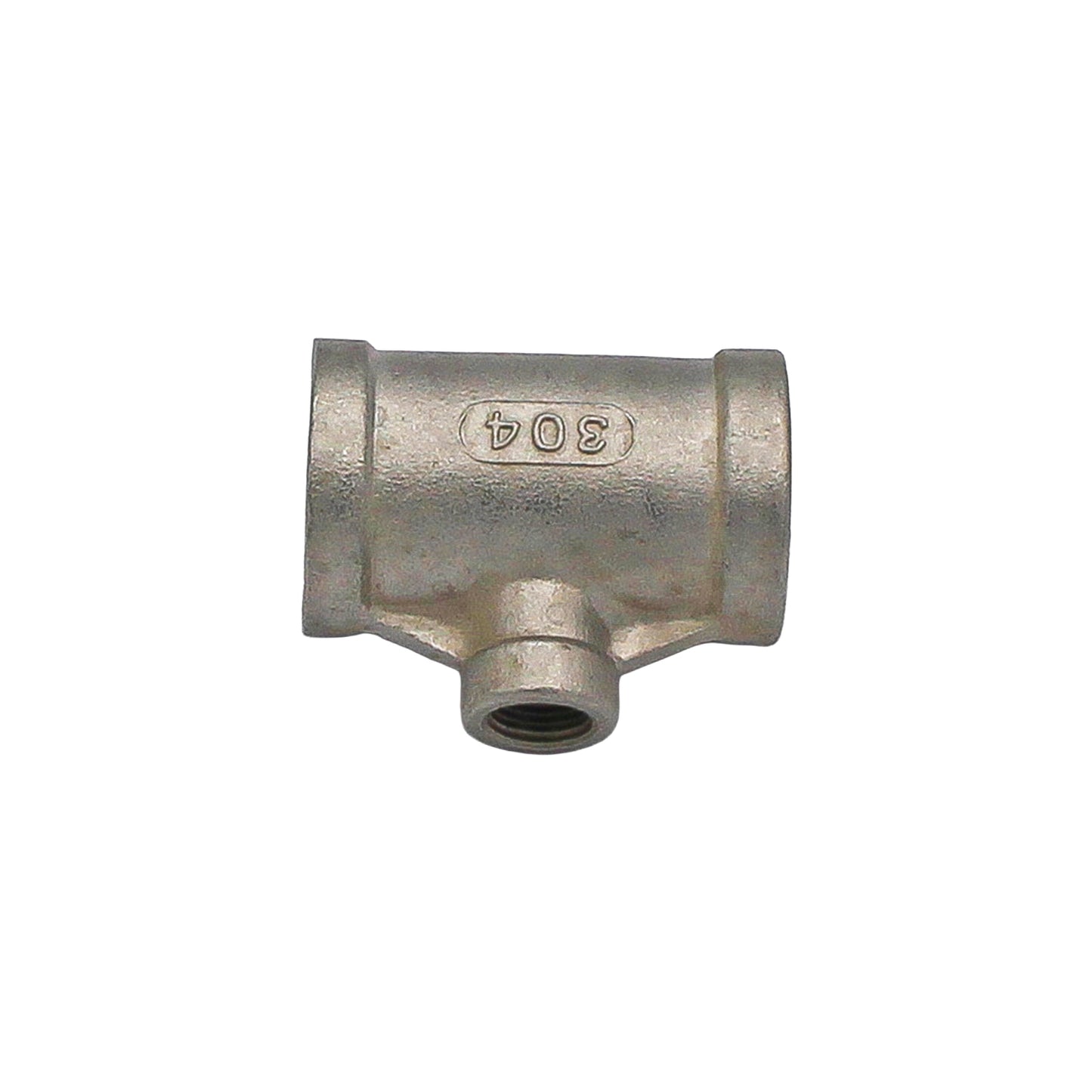 1/8" Female NPT X 1/2" Female NPT X 1/2" Female NPT Unequal Tee - 304 Stainless Steel Pipe Fitting -  Canuck Homebrew Supply, Canada