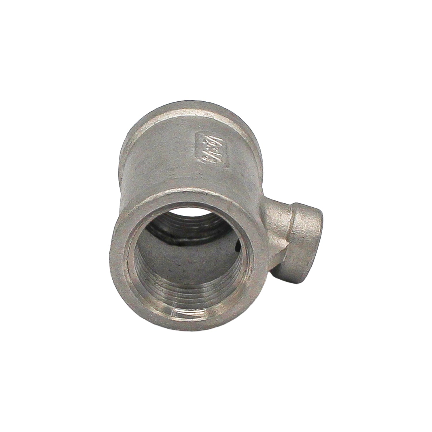 1/8" Female NPT X 1/2" Female NPT X 1/2" Female NPT Unequal Tee - 304 Stainless Steel Pipe Fitting -  Canuck Homebrew Supply, Canada