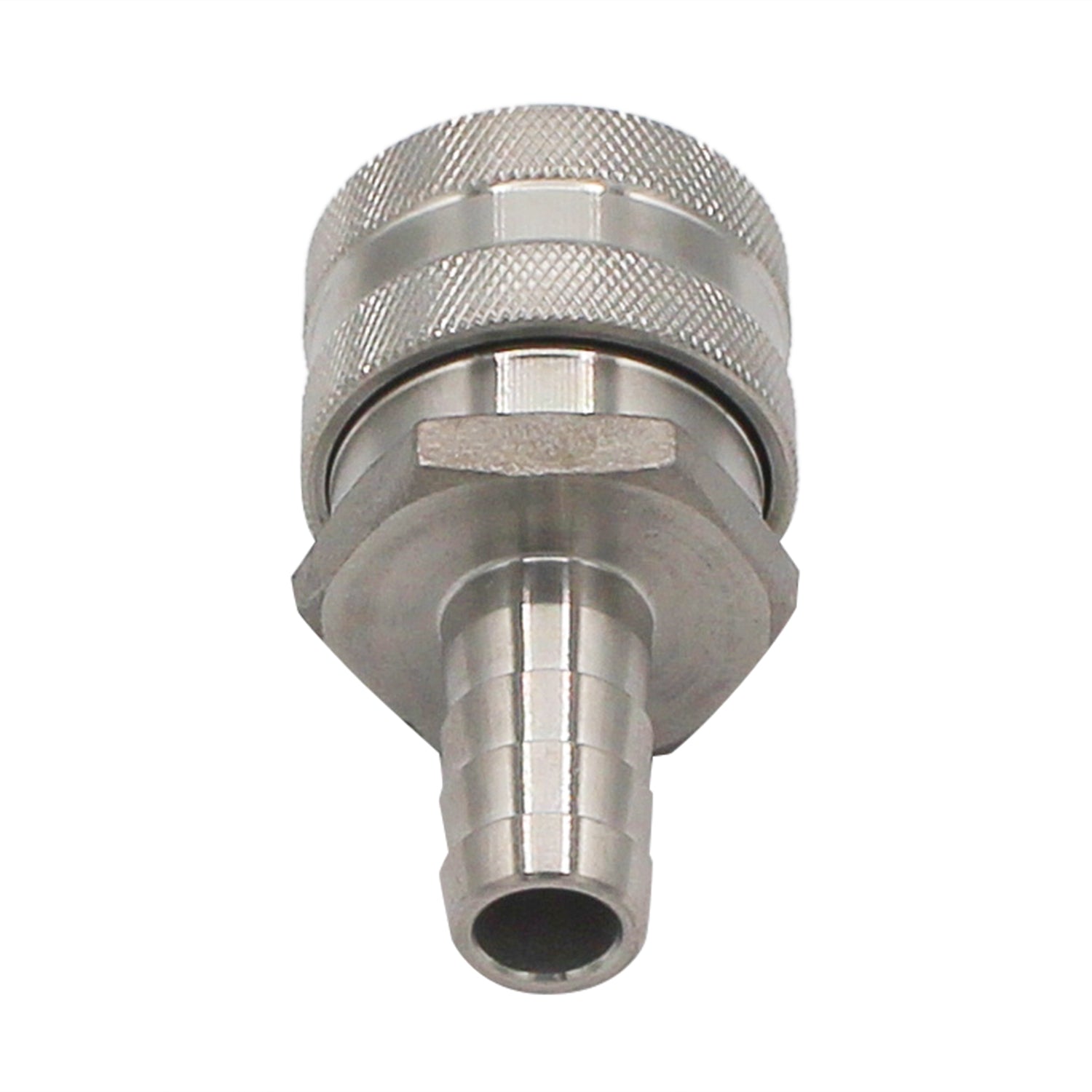 Stainless Steel Female Quick Disconnect Fitting - 1/2" OD Barb -  Canuck Homebrew Supply, Canada