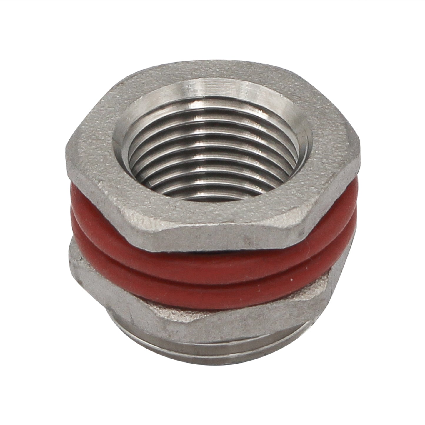 Stainless Steel Thin Wall Bulkhead - 1/2" NPT