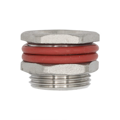 Stainless Steel Thin Wall Bulkhead - 1/2" NPT