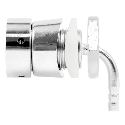 Kegland Chrome Plated Brass Elbow Shank
