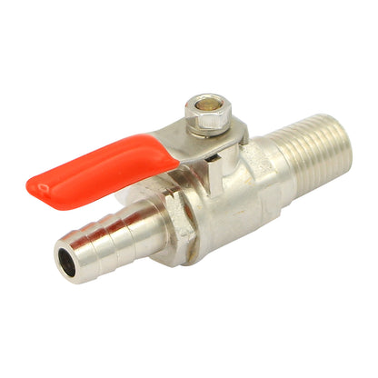 Ball Check Valve - 1/4" Male NPT to 3/8" Barb