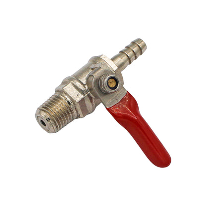 Ball Check Valve - 1/4" Male NPT to 1/4" Barb -  Canuck Homebrew Supply, Canada