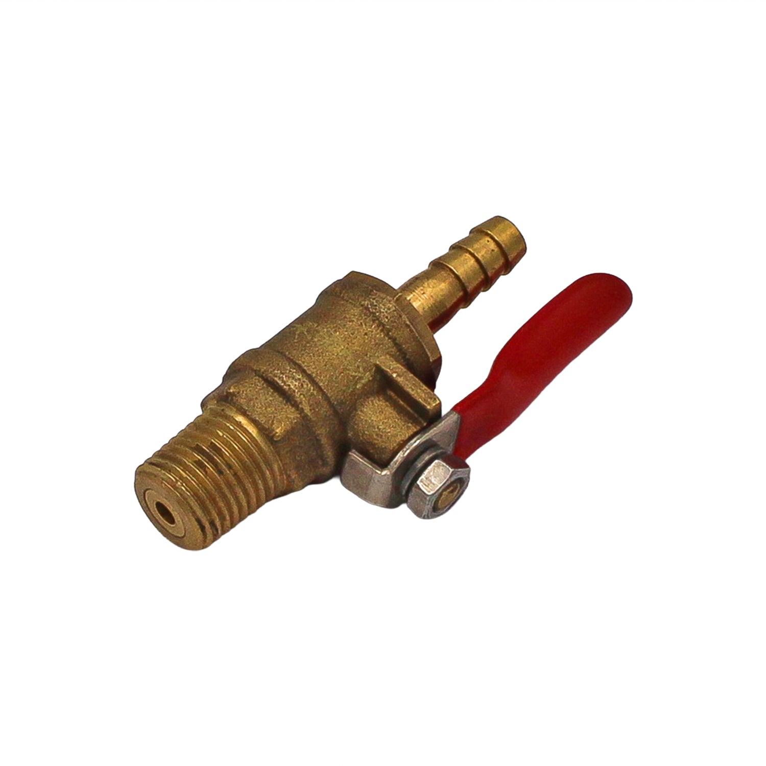 Ball Check Valve - 1/4" Male NPT to 1/4" Barb -  Canuck Homebrew Supply, Canada