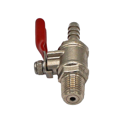 Ball Check Valve - 1/4" Male NPT to 1/4" Barb -  Canuck Homebrew Supply, Canada