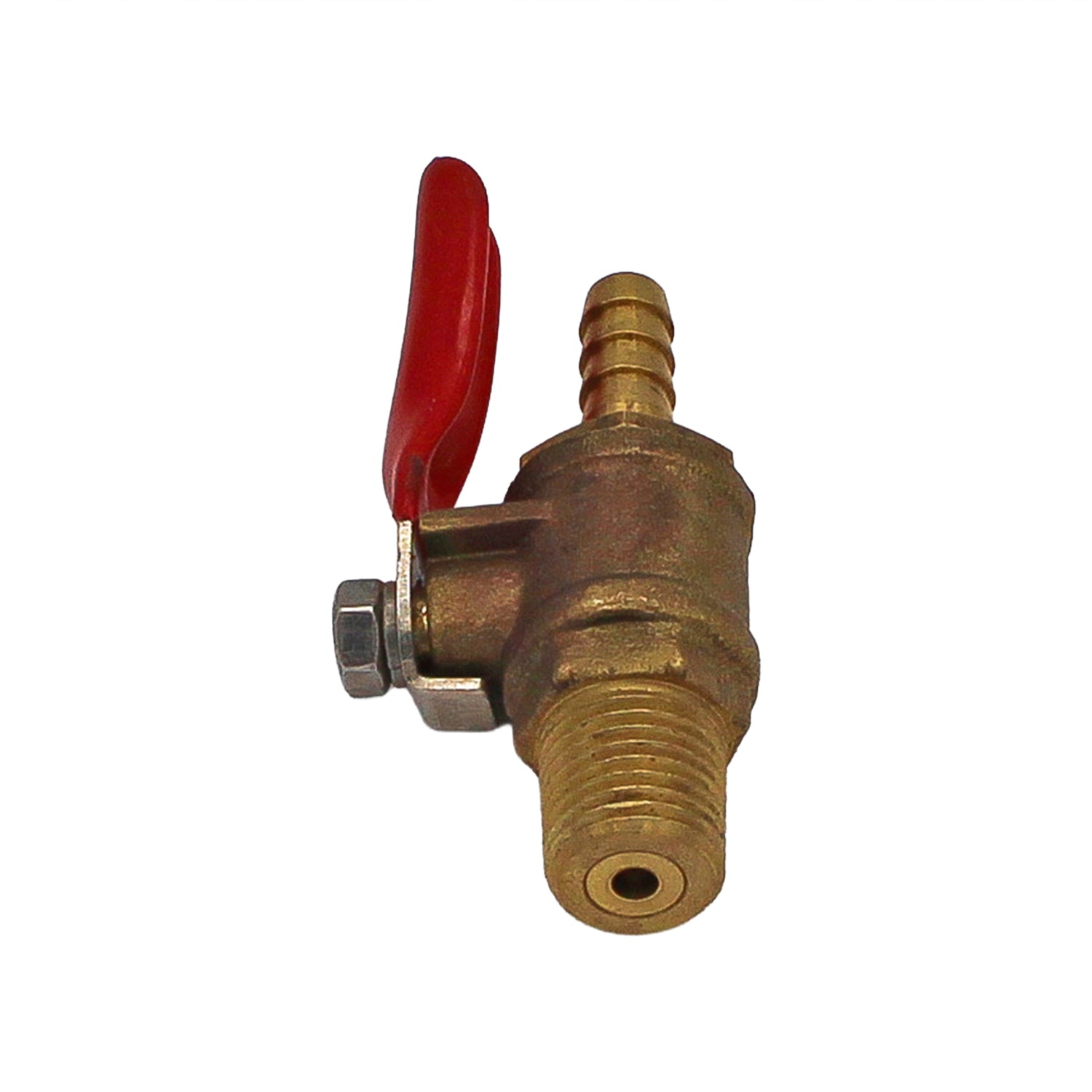 Ball Check Valve - 1/4" Male NPT to 1/4" Barb -  Canuck Homebrew Supply, Canada