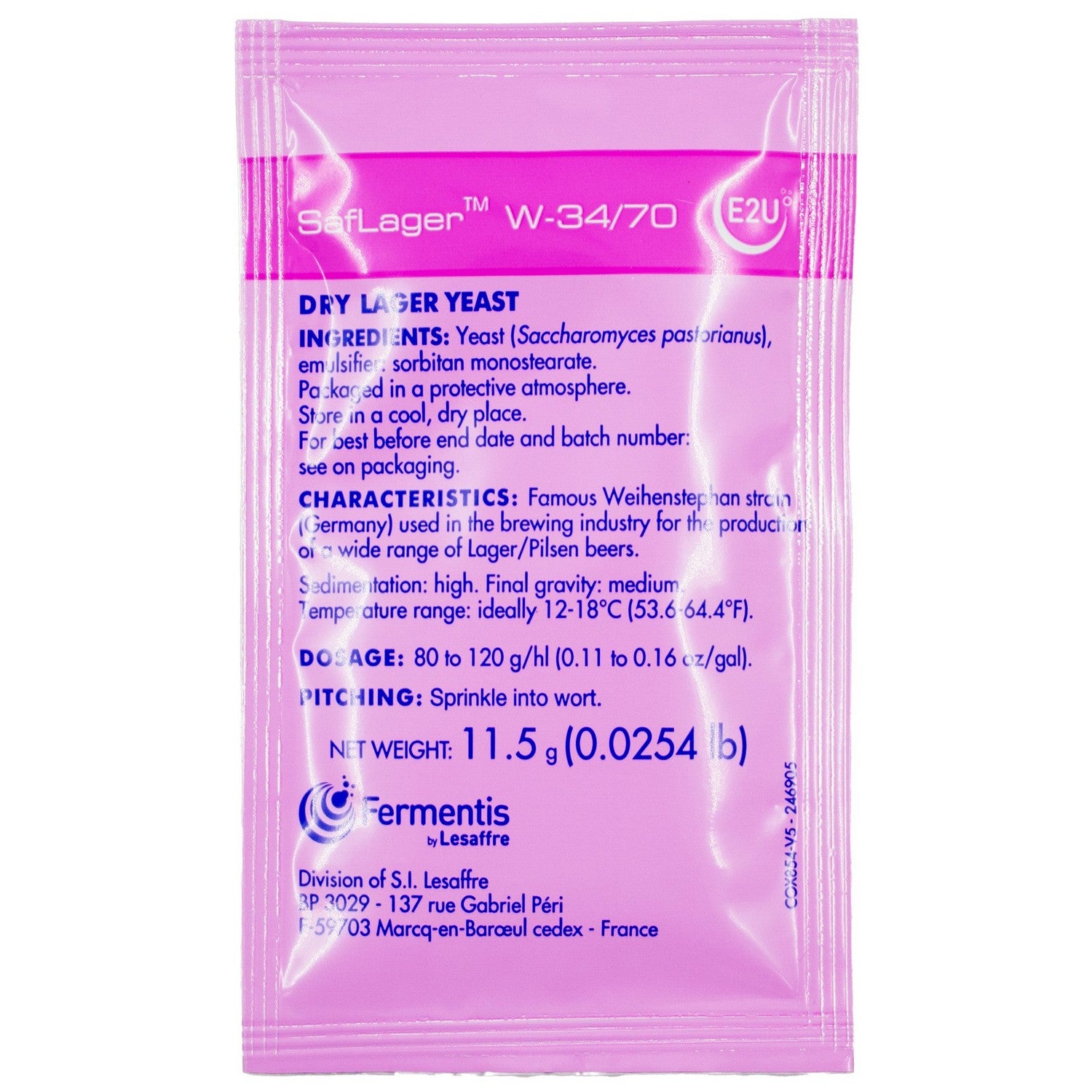 Saflager W-34/70 Yeast