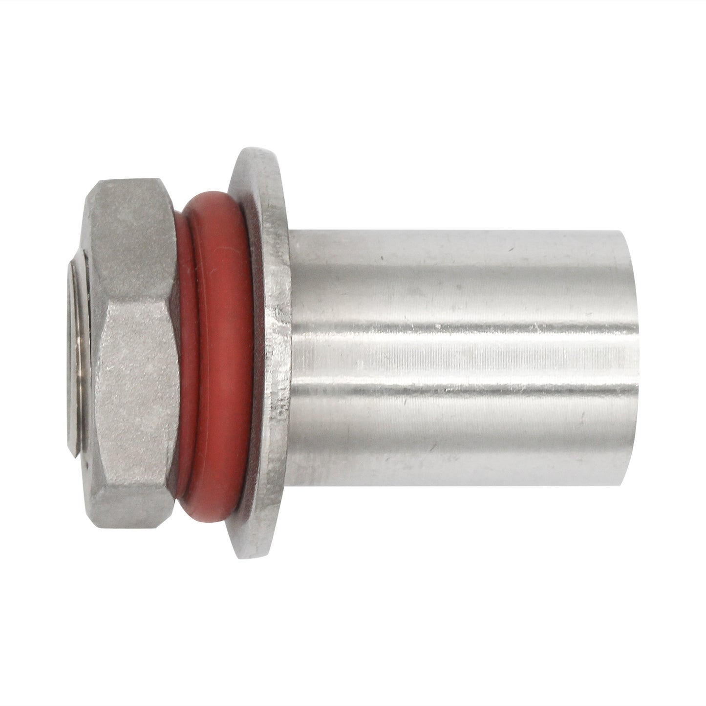 Stainless Steel Weldless Bulkhead - 1/2" NPT