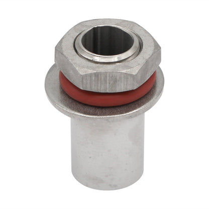 Stainless Steel Weldless Bulkhead - 1/2" NPT