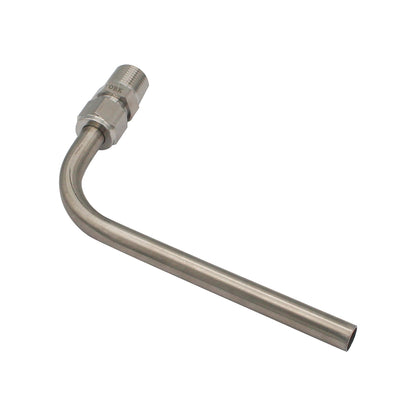 Stainless Steel Side Pickup Tube - 1/2" Male NPT