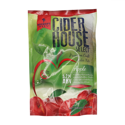 Cider House Craft Apple Cider Recipe Kit - Makes Approx. 6 Gallons (23 liters)