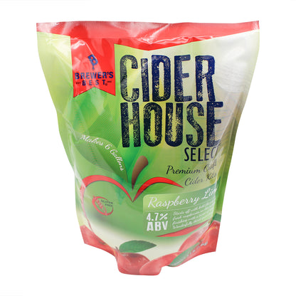 Cider House Craft Raspberry Lime Cider Recipe Kit - Makes Approx. 6 Gallons (23 liters)