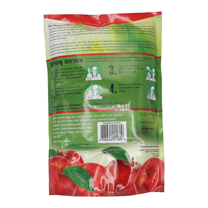 Cider House Craft Raspberry Lime Cider Recipe Kit - Makes Approx. 6 Gallons (23 liters)