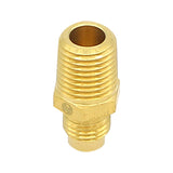 Brass 1/4" Male NPT to 1/4" MFL