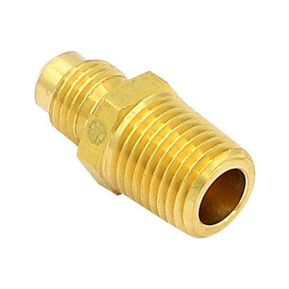 Brass 1/4" Male NPT to 1/4" MFL