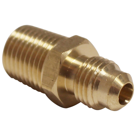 Brass Adapter - 1/4" Male NPT to 1/4" MFL