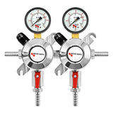 Micro Matic Premium Plus Secondary Double CO2 Regulator (60 PSI) [1162]