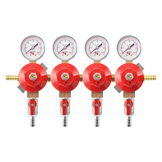 Micro Matic Secondary Quadruple CO2 Regulator (60 PSI) [8044]