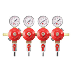 Micro Matic Secondary Quadruple CO2 Regulator (60 PSI) [8044]