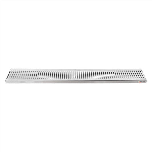 Micro Matic Stainless Steel Drip Tray – Countertop – 33” x 5” x 3/4” [DP-120D-33]
