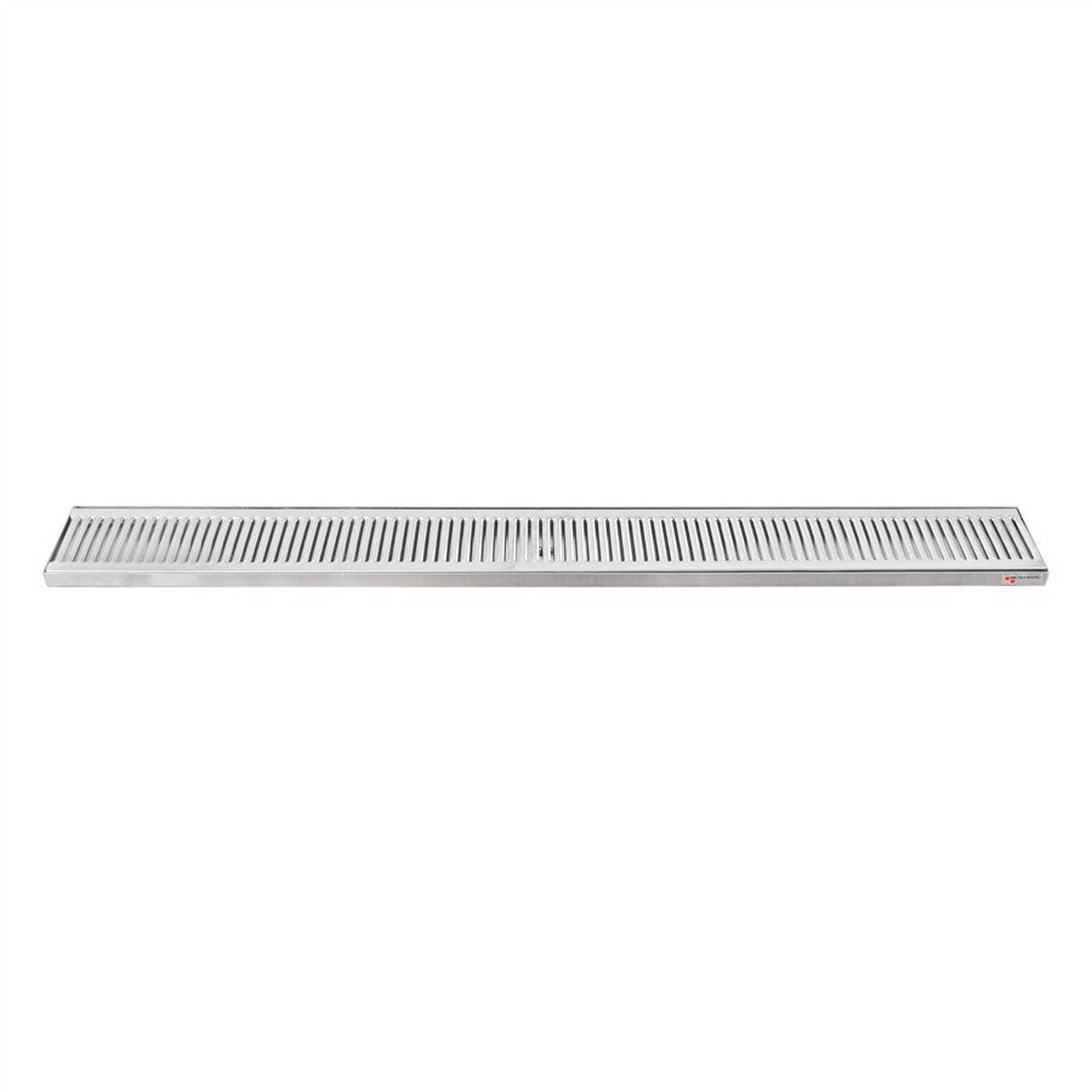 45” x 5” x 3/4” Micro Matic Stainless Steel Drip Tray – Countertop