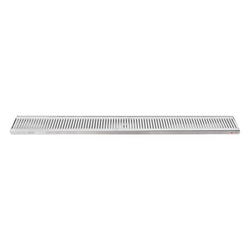 45” x 5” x 3/4” Micro Matic Stainless Steel Drip Tray – Countertop