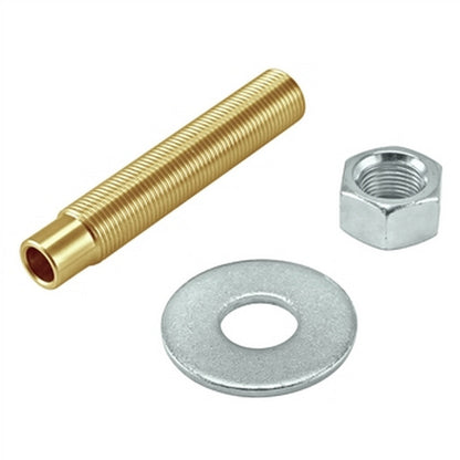  45" x 5"x 3/4" Stainless Steel Surface Mount Spray Glass Rinser with Drain Drip Tray