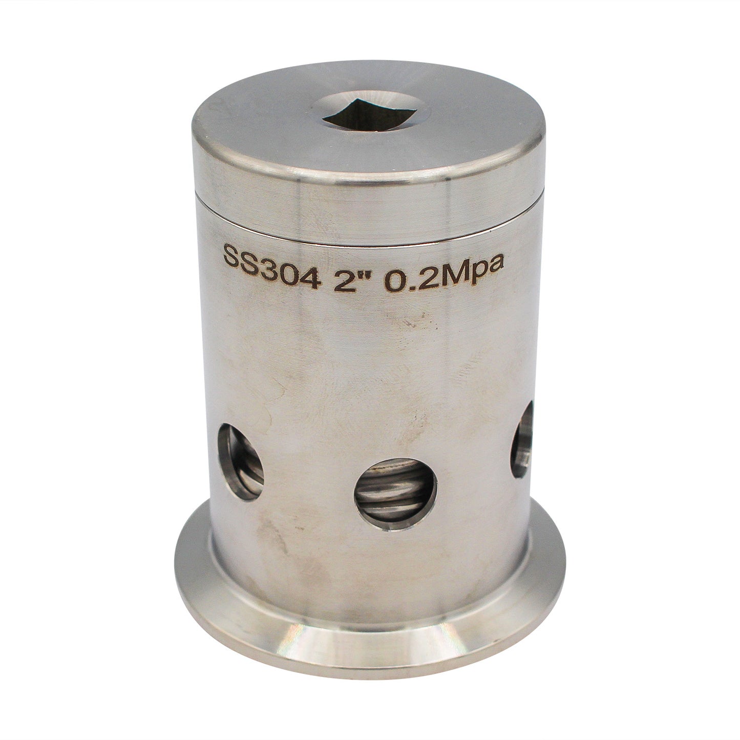 Ss Brewtech Stainless Steel Tri-Clover Pressure Relief Valve - 2" TC