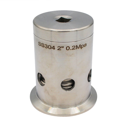 Ss Brewtech Stainless Steel Tri-Clover Pressure Relief Valve - 2" TC