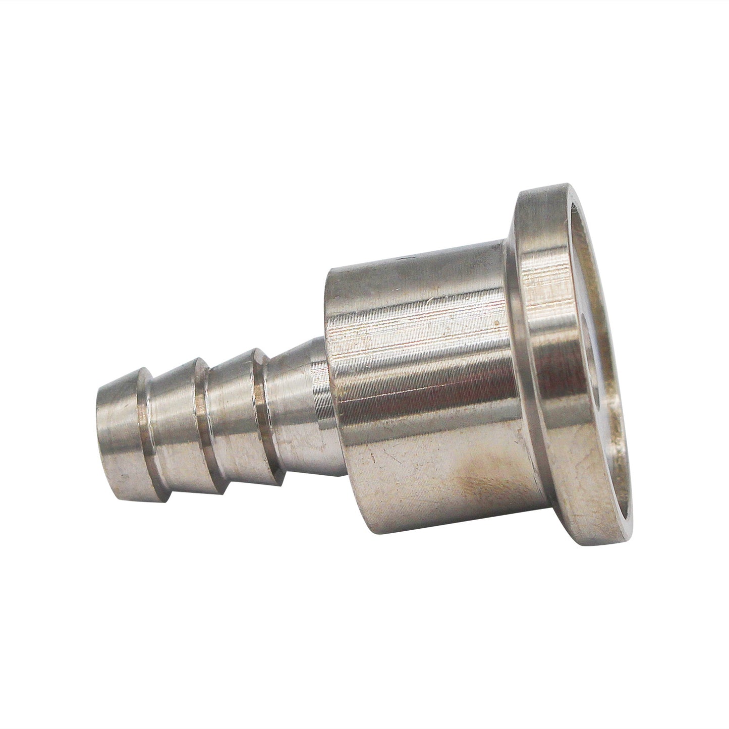 Ss Brewtech Stainless Steel Tri-Clover Fitting - 3/4" TC X 3/8" OD Barb