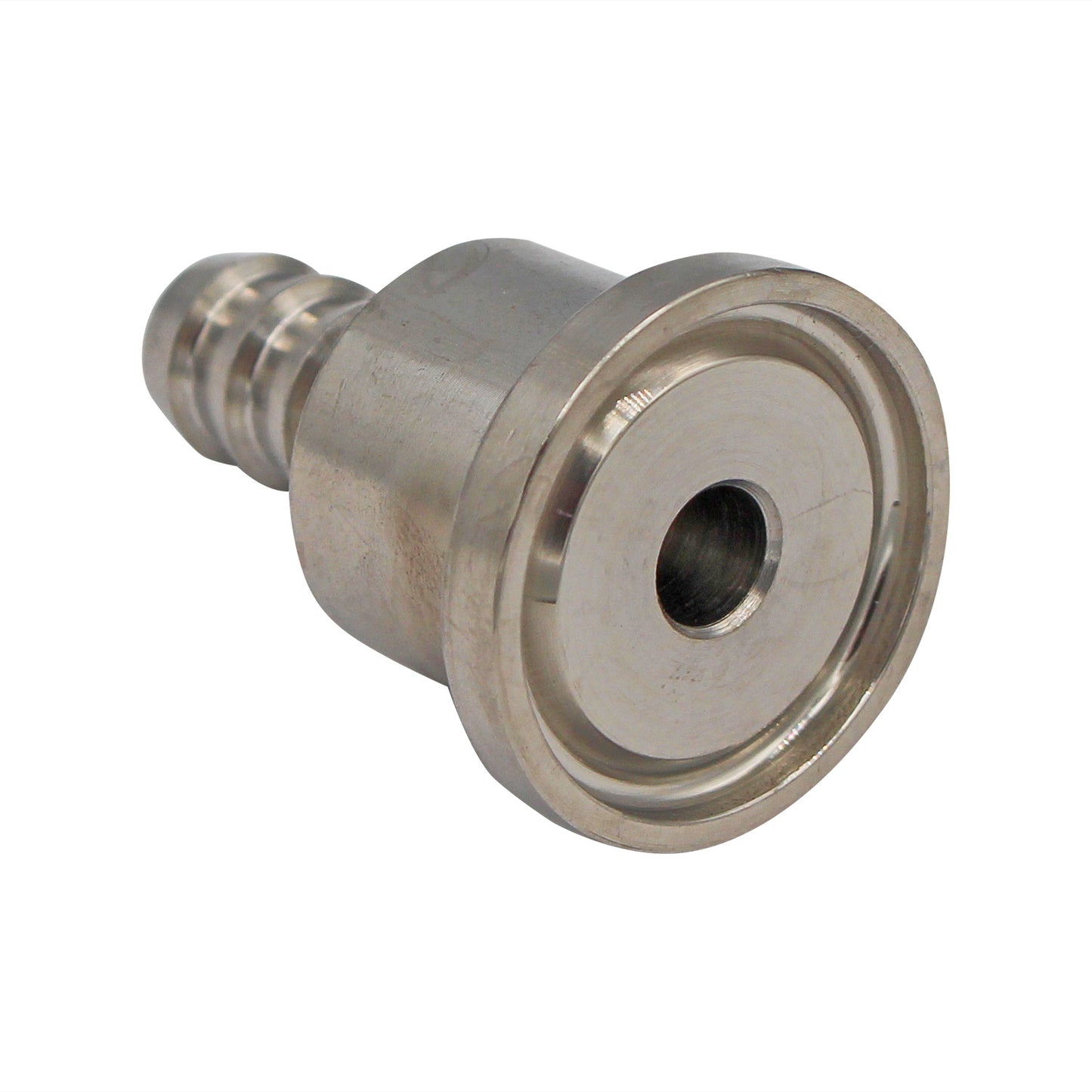 Ss Brewtech Stainless Steel Tri-Clover Fitting - 3/4" TC X 3/8" OD Barb