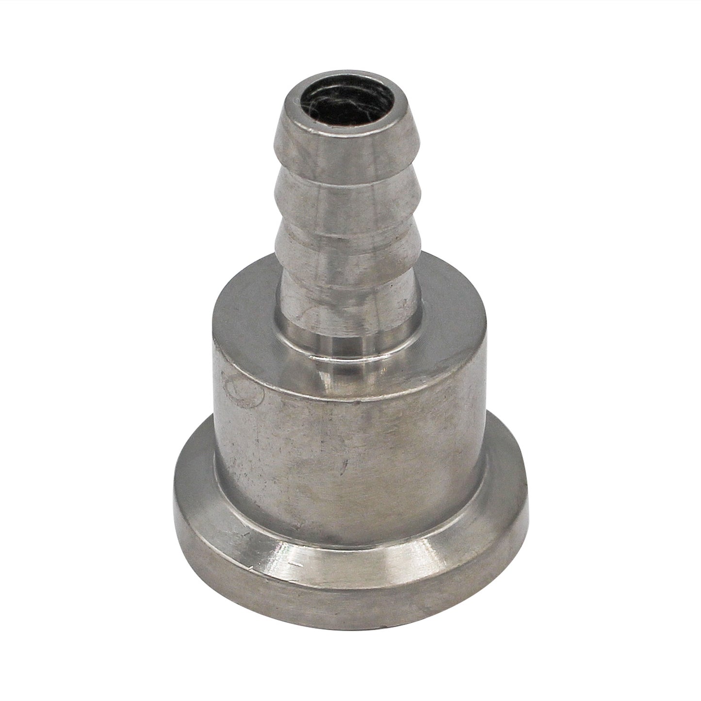 Ss Brewtech Stainless Steel Tri-Clover Fitting - 3/4" TC X 3/8" OD Barb