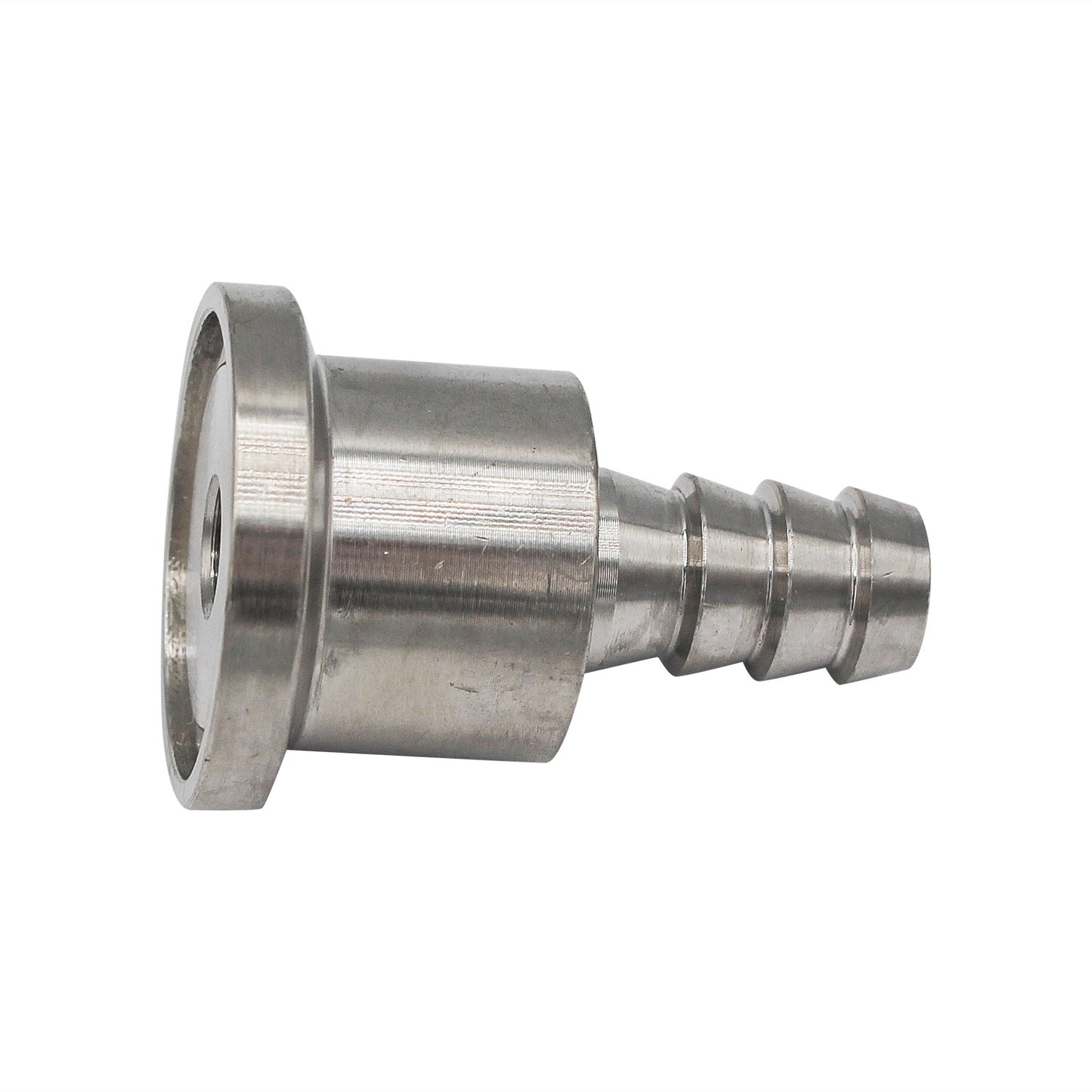 Ss Brewtech Stainless Steel Tri-Clover Fitting - 3/4" TC X 3/8" OD Barb